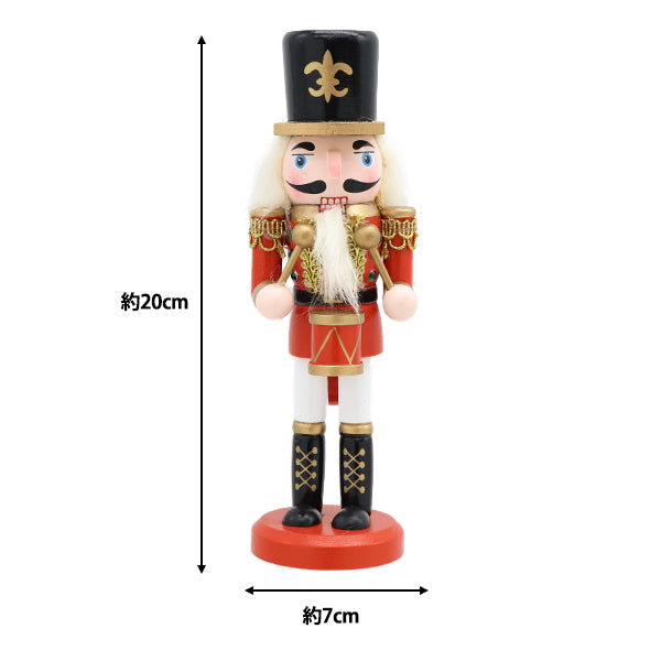 ChristmasSewing tools and accessories "Object walnut split doll soldiers B CMG-24028"