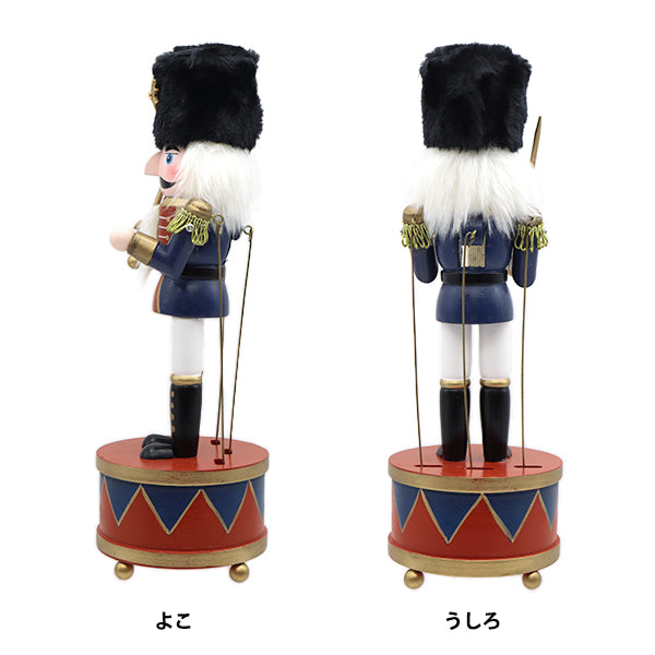 ChristmasSewing tools and accessories "Object with a walnut split doll with music BMG-24034"
