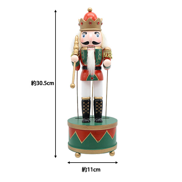 ChristmasSewing tools and accessories "Object with a walnut-split doll music CMG-24035"