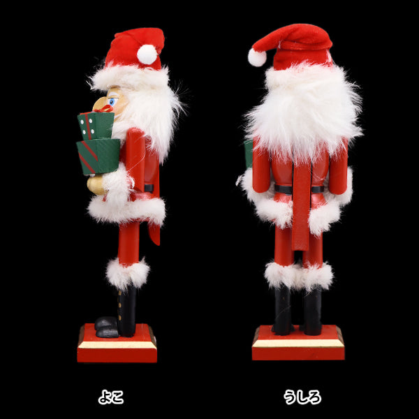 ChristmasSewing tools and accessories "Object walnut split doll Santa Claus CMG-24038"