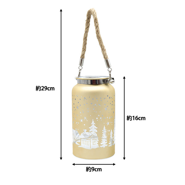 ChristmasSewing tools and accessories "Lantern bottle type A gold CMG-24062GO"