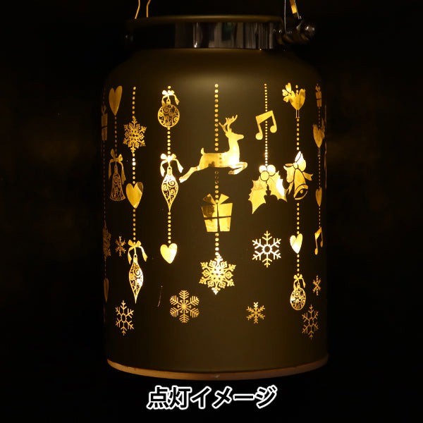 クリスマス雑貨 『ランタン ボトル型B ゴールド CMG-24065GO』