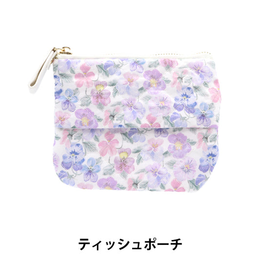Accessory holder "Liberty Fabrics Tissue Pouch Sink of Me LG-36301107-T" 【Yuzawayaoriginal】