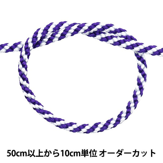 [來自數量5] 工藝繩 “人類絲綢江戶大約5mm寬度第二顏色144”
