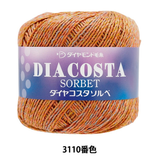 春夏纱线 “钻石科斯塔索贝3110彩色媒介” DIAMOND KNITTING YARN