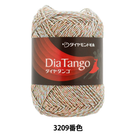 春夏纱线 “ Diamondango 3209彩色Motita” DIAMOND KNITTING YARN