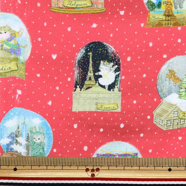 [Quantity starting from 5] Fabric "60 Loan Digital Print 22fabric Memory Door Cherry Pink DP-4440-3B"