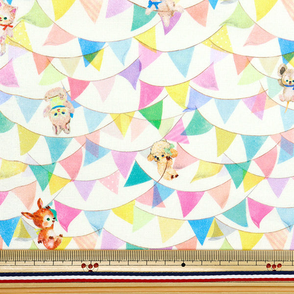 [Quantity starting from 5] Fabric "22fabric Cotton 60 Loan Digital Print Flagstar Off DP-4440-5A"