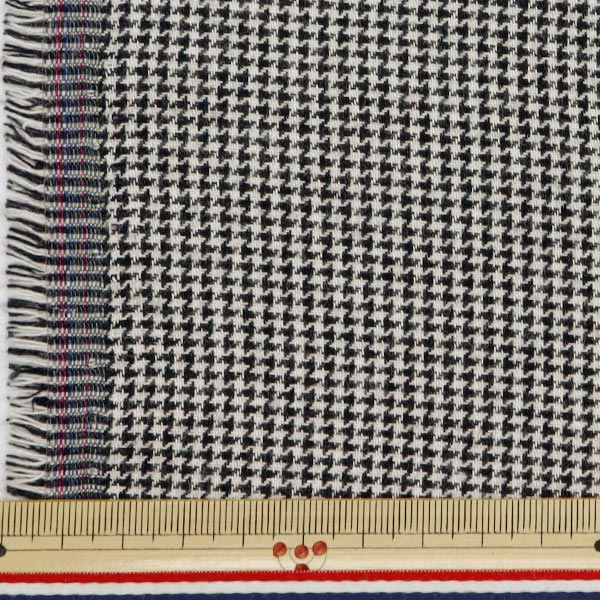 [From quantity 5] Fabric "Wool-like brushed backing check chidoro RTL-CHE-2HOB"