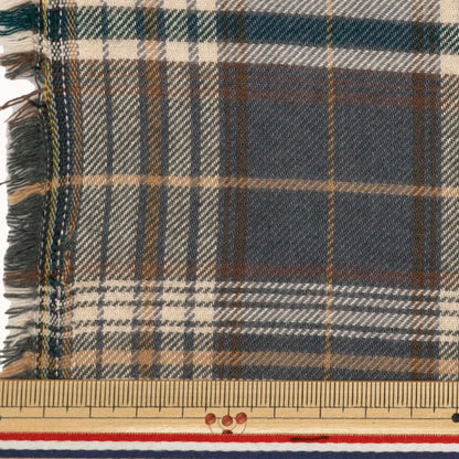 [From quantity 5] Fabric "Wool-like brushed back gray RTL-CHE-6BGY"