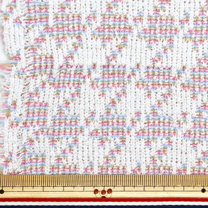 [From quantity 5] Fabric "knitTweed Pink ZQ2342-1" 【Yuzawayaoriginal】