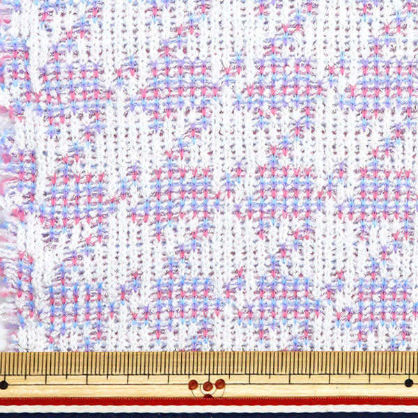 [From quantity 5] Fabric "knitTweed Purple ZQ2342-2" 【Yuzawayaoriginal】