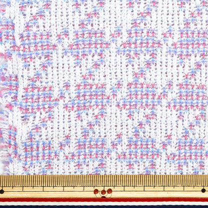 [From quantity 5] Fabric "knitTweed Purple ZQ2342-2" 【Yuzawayaoriginal】