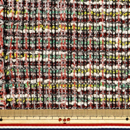 [From quantity 5] Fabric "knitTweed Red ZQ2360-1" 【Yuzawayaoriginal】