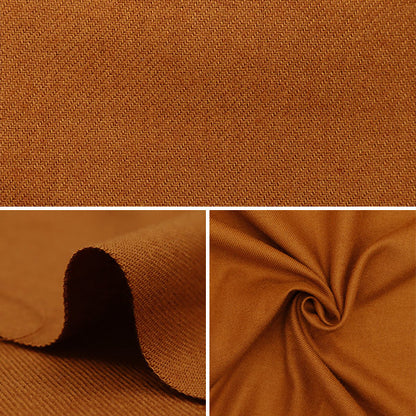 [Quantity starting from 5] Fabric "Wool-like, melting brushed plain navy RTL-PL-NV"