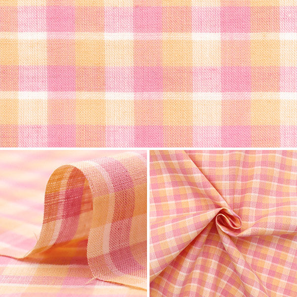 [Quantity starting from 5] Fabric "Year dye check INCHEPL-05PK"