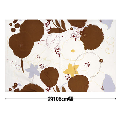 [Quantity starting from 5] Fabric "naniIRO 2022 Cotton LinenSheeting Walz Nostalgua music EGX-11200-1D" KOKKA