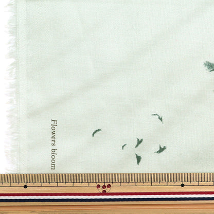[Quantity starting from 5] Fabric "Cotton Silk Flowers Bloom EGX-11260-1C" KOKKA