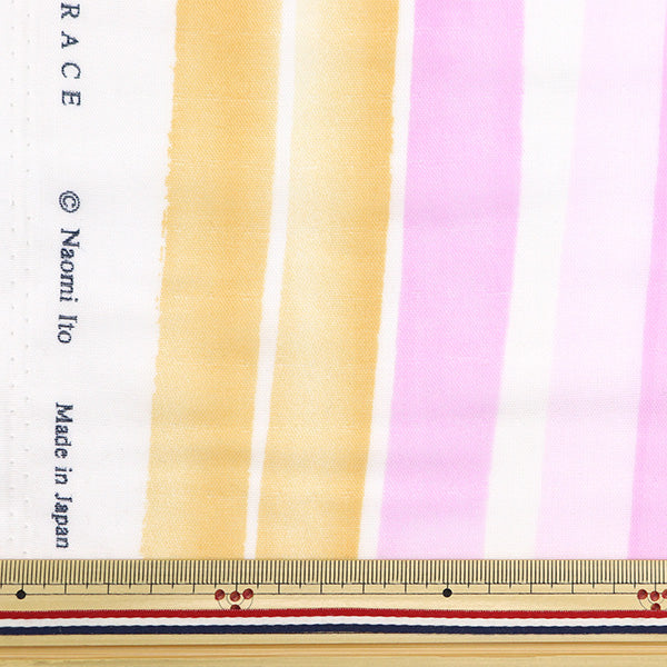 [Quantity starting from 5] Fabric "Naniiro Organic"double gauze Grace EGX-11340-1A" KOKKA