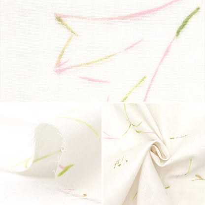 [Quantity starting from 5] Fabric "Naniiro Organic"double gauze GUNSEI EGX-11380-1A" KOKKA