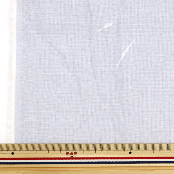 [Quantity starting from 5] Fabric "Naniiro Light Linen Cotton GUNSEI EGX-11381-1A" KOKKA