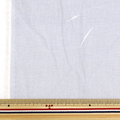 [Quantity starting from 5] Fabric "Naniiro Light Linen Cotton GUNSEI EGX-11381-1A" KOKKA