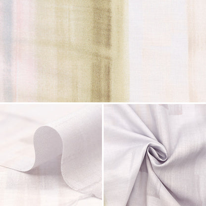 [Quantity starting from 5] Fabric "Naniiro Cotton Silk Touch a Chord Kotosen Ni Fureru EGX-11391-1A" KOKKA