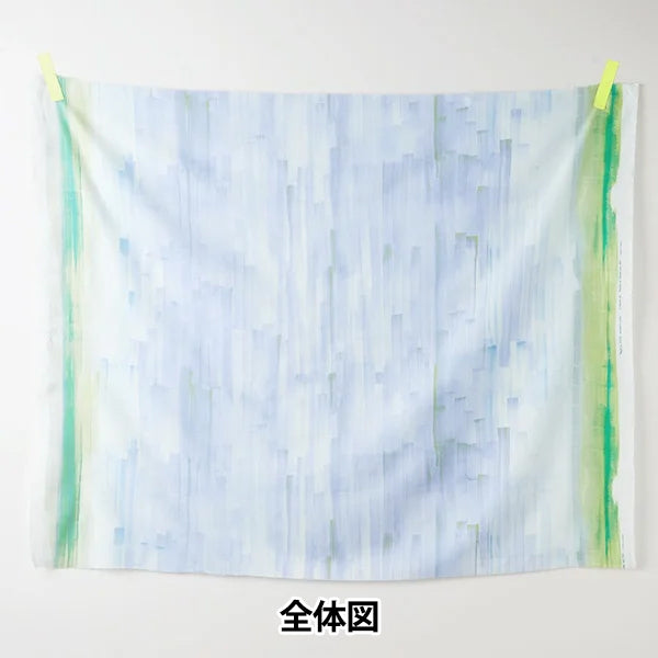 [Quantity starting from 5] Fabric "Naniiro Cotton Silk Touch a Chord Kotosen Ni Fureru EGX-11391-1B" KOKKA