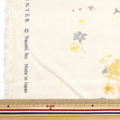 [Quantity starting from 5] Fabric "Naniiro Organic"double gauze ENCOUNTER EGX-11410-1B" KOKKA