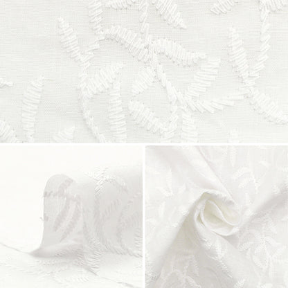 [Quantity starting from 5] Fabric "Cotton All Over Lace Off-White RAM-LACE-26"