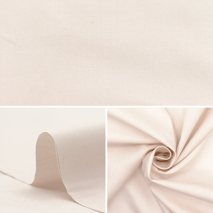 [Quantity starting from 5] Fabric "60 Loan Soft texture processing Plain Ecru 60LAWN25-EC"