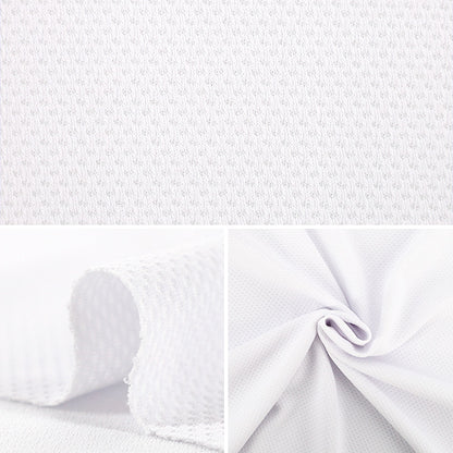 [Quantity starting from 5] Fabric "Cool Cross White CC-WH when wet with water" [Yuzawayaoriginal】