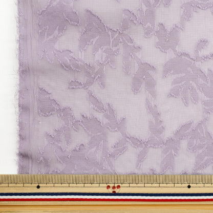 [Quantity starting from 5] Fabric "cutJacquard Botanical Purple CJAC-BOT-PU"