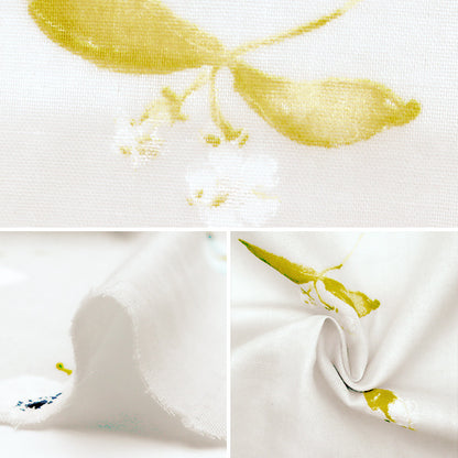 [Quantity starting from 5] Fabric 『double gauze(Double Gauze) New morning I White EGX-11000-1B" KOKKA