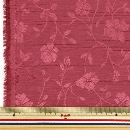 [Quantity starting from 5] Fabric 『ShantungJacquard Wine 203112-9"
