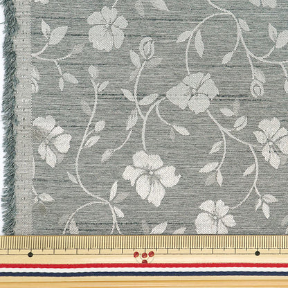 [Quantity starting from 5] Fabric 『ShantungJacquard Silver 203112-3"