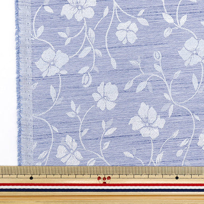 [Quantity starting from 5] Fabric 『ShantungJacquard Light Blue 203112-13"