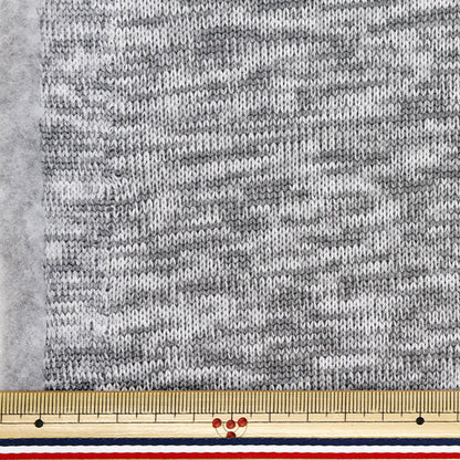 [Quantity starting from 5] Fabric "Knit fleece approx. 150cm wide, gray YJ-NIF-GY"