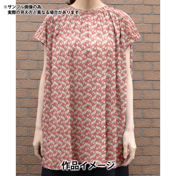 [From quantity 5] Fabric "Liberty Liberty Print Tana lawn Refraction Red] Liberty Japan