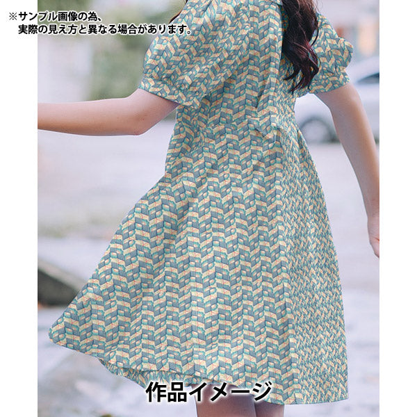[From quantity 5] Fabric "Liberty Liberty Print Tana lawn Refraction Blue] Liberty Japan