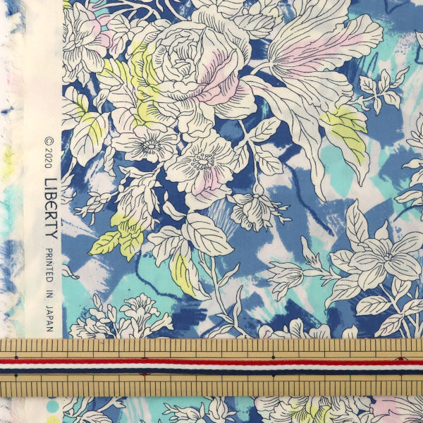 [From quantity 5] Fabric "Liberty Liberty Print Tana lawn Dreamscape Light Blue] Liberty Japan