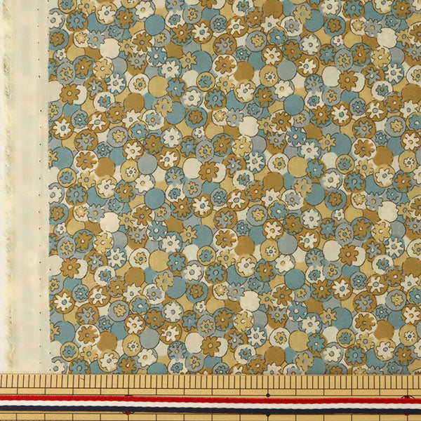 [From quantity 5] Fabric "Liberty Liberty Print Tana lawn Polka Daisy Yellow] Liberty Japan