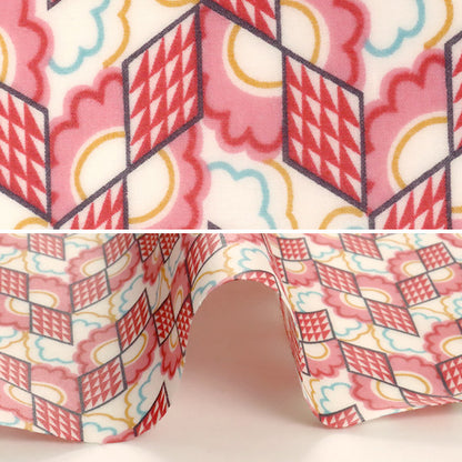 [From quantity 5] Fabric "Liberty Liberty Print Laminated Refraction Red] Liberty Japan
