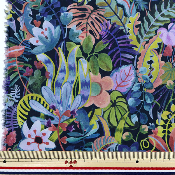 [From quantity 5] Fabric "Liberty Liberty Print Tana lawn Jungle Forest 1221104-P21A" Liberty Japan