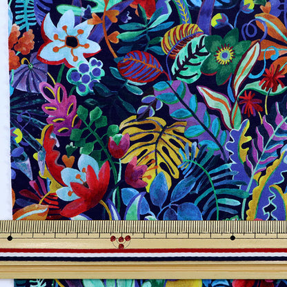 [From quantity 5] Fabric "Liberty Liberty Print Tana lawn Jungle Forest 1221104-P21B" Liberty Japan