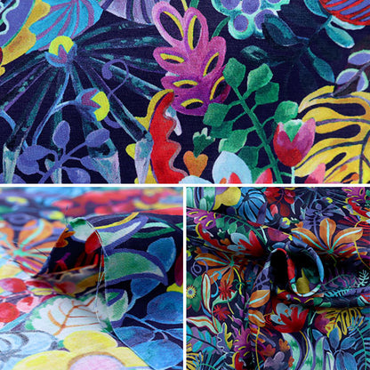 [From quantity 5] Fabric "Liberty Liberty Print Tana lawn Jungle Forest 1221104-P21B" Liberty Japan