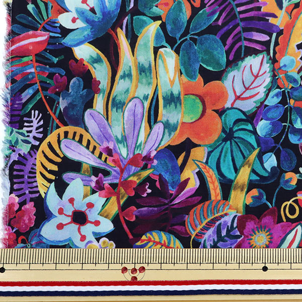 [From quantity 5] Fabric "Liberty Liberty Print Tana lawn Jungle Forest 1221104-P21C" Liberty Japan