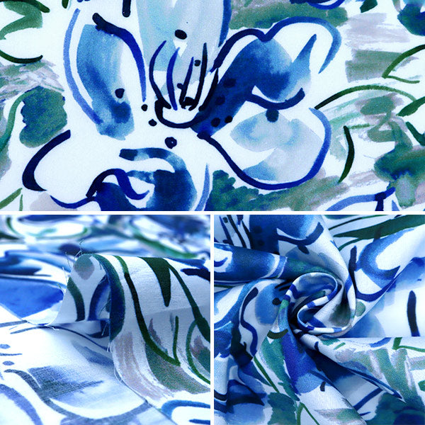 [From quantity 5] Fabric "Liberty Liberty Print Tana lawn Olea unders 1221111-P21B" Liberty Japan