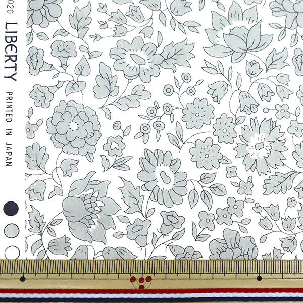 [来自数量5] 织物 "自由自由印刷 塔纳草坪 Danjo Sky 1221114-P21C" Liberty Japan