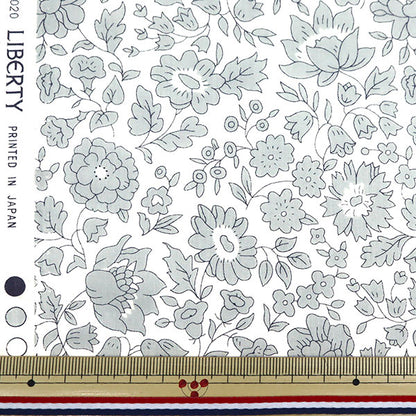[来自数量5] 织物 "自由自由印刷 塔纳草坪 Danjo Sky 1221114-P21C" Liberty Japan